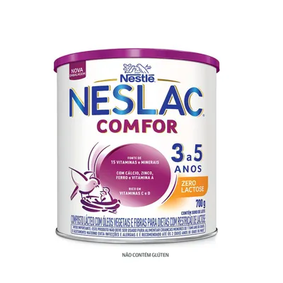Composto Lácteo Infantil Neslac Comfor Zero Lactose 700g